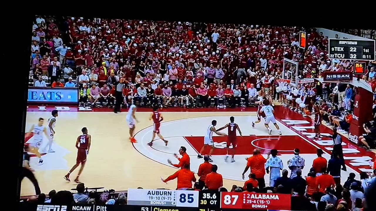 ALABAMA VS AUBURN ALL OT