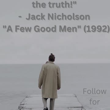 you can't handle the truth