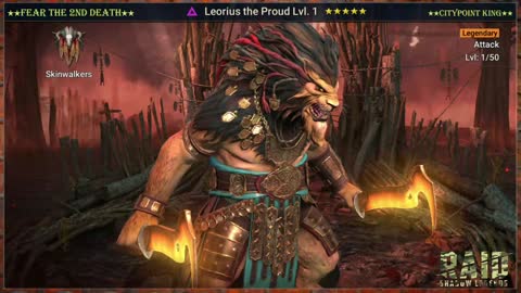 Raid Shadow Legends - Leorius the Proud - Classic Skin