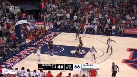 #2 Auburn vs Georgia State Highlights | NCAA Men's Basketball