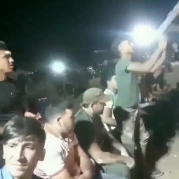 Near fatal gun mishap in the Middle East