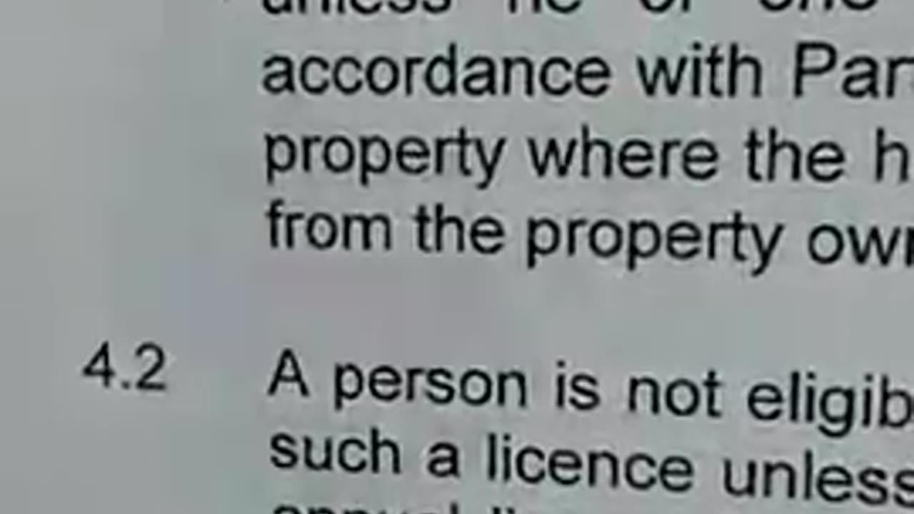 DO YOU HAVE TO ABIDE BY YOUR CITY BY LAW?