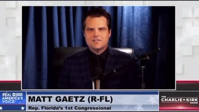 Rep. Matt Gaetz (R): His Thoughts on McCarthy as Speaker