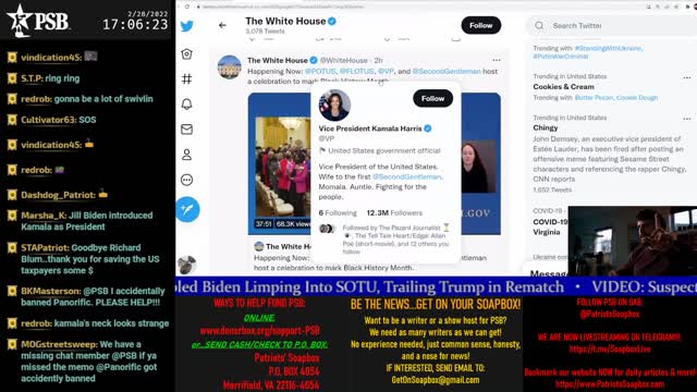 2022-02-28 17:00 EST - Freedom Rings: with Pamphlet Anon