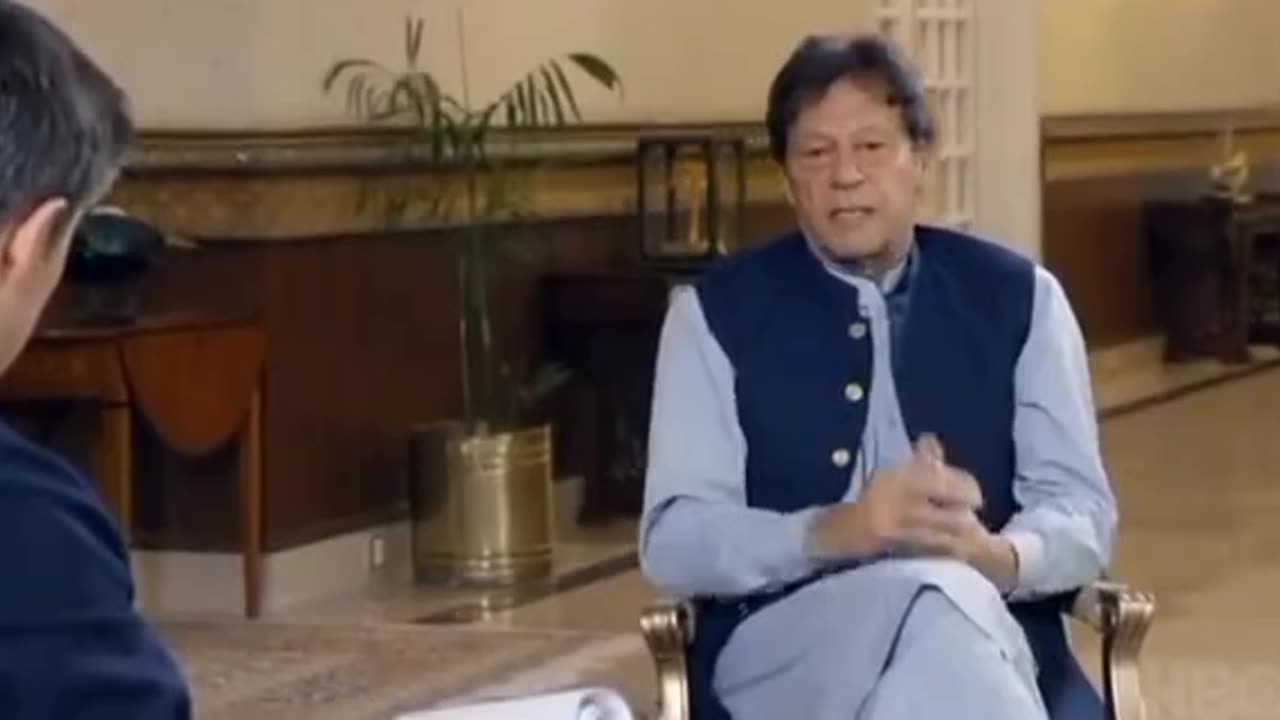 Pakistan's Imran Khan when asked if he would allow the CIA in Pakistan.