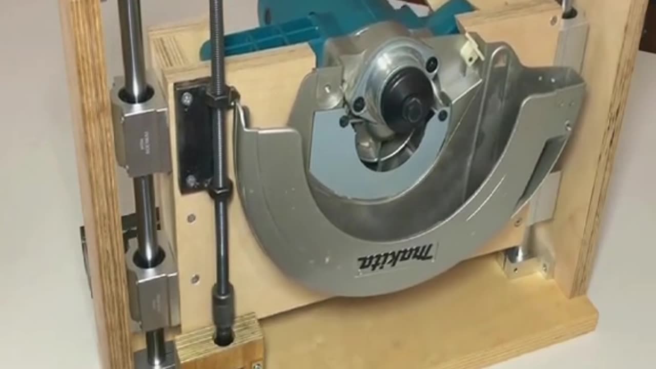 The Blade Lift Mechanism of Build a Table Saw (Part1) #woodwork #woodworking #woodworkingprojects