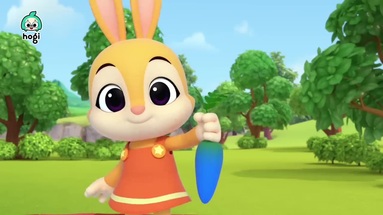 LEARN COLORS WITH CARROT CATCHING GAME ! LEARN COLORS FOR KIDS ! COMPILATION ! PINKFONG HOGI !!!!