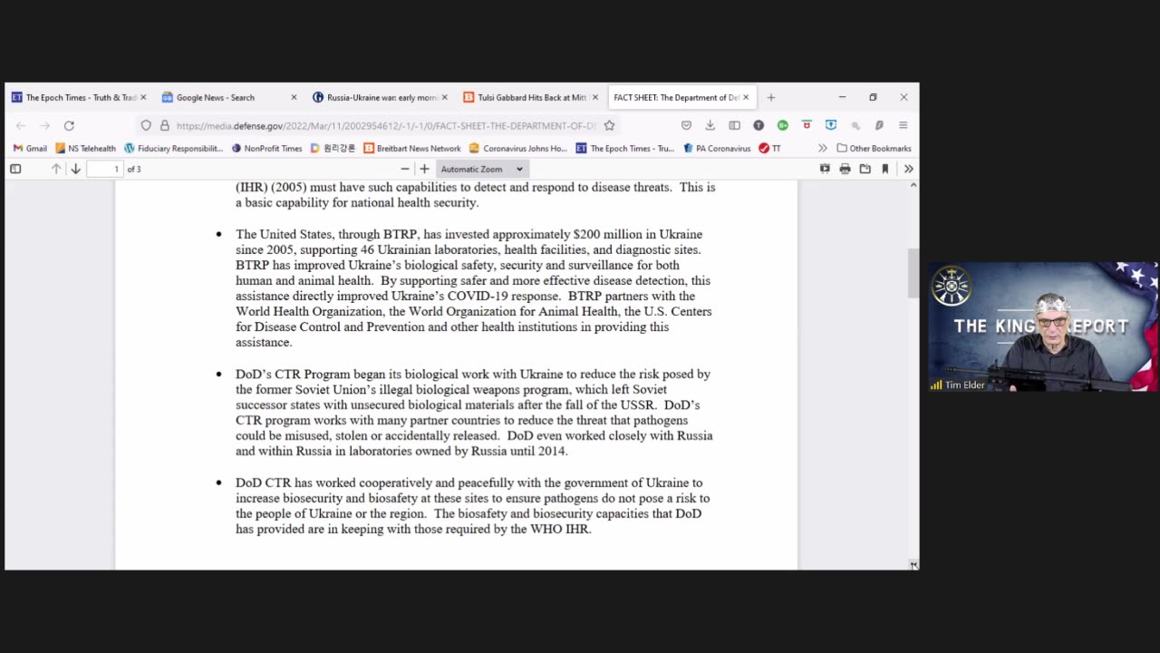 The King's Report 03/15/2022