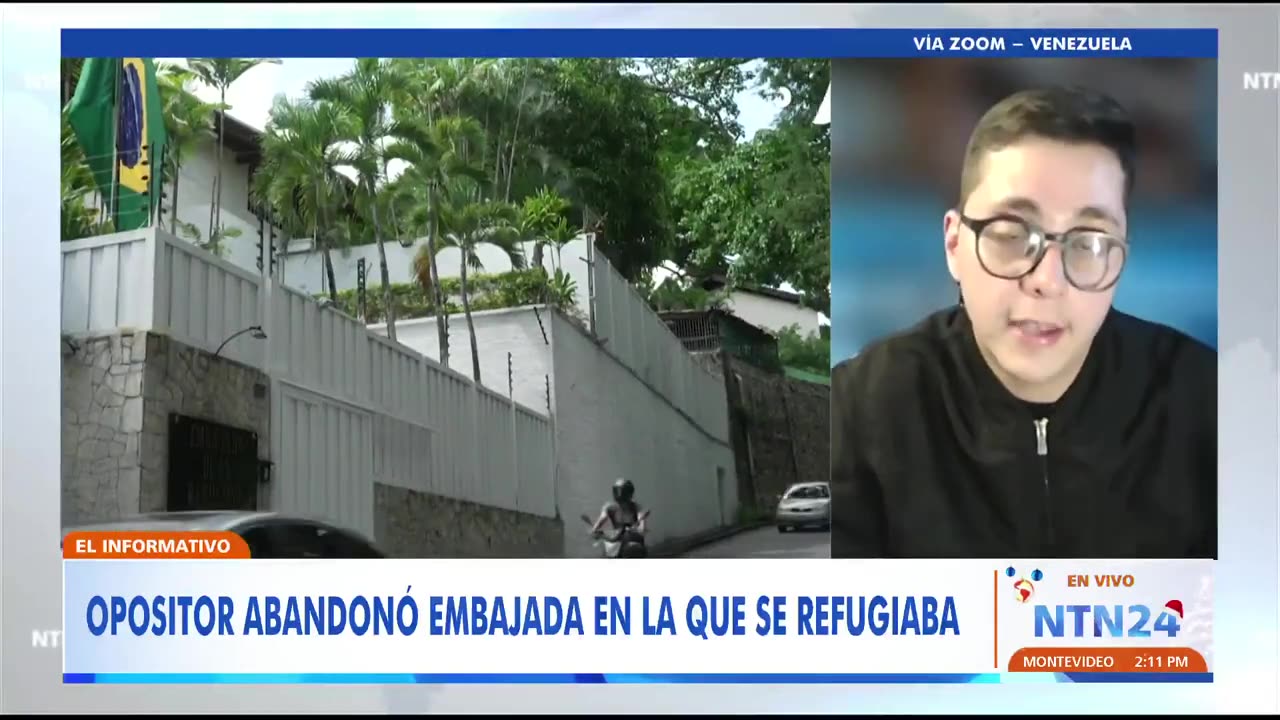 "Cae con mucha sorpresa que sea una sola persona quien salga de la residencia": Luis Peche Arteaga