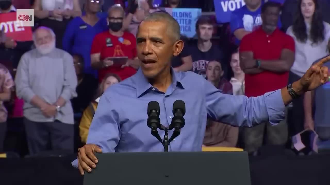 Watch Obama's closing message to voters in Philadelphia