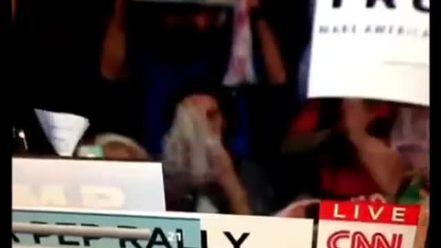 TRUMP 😛AND FAMILY SINGING WITH 🎤WITH TWISTED SISTER WE’RE NOT 😤GOING TO TAKE IT