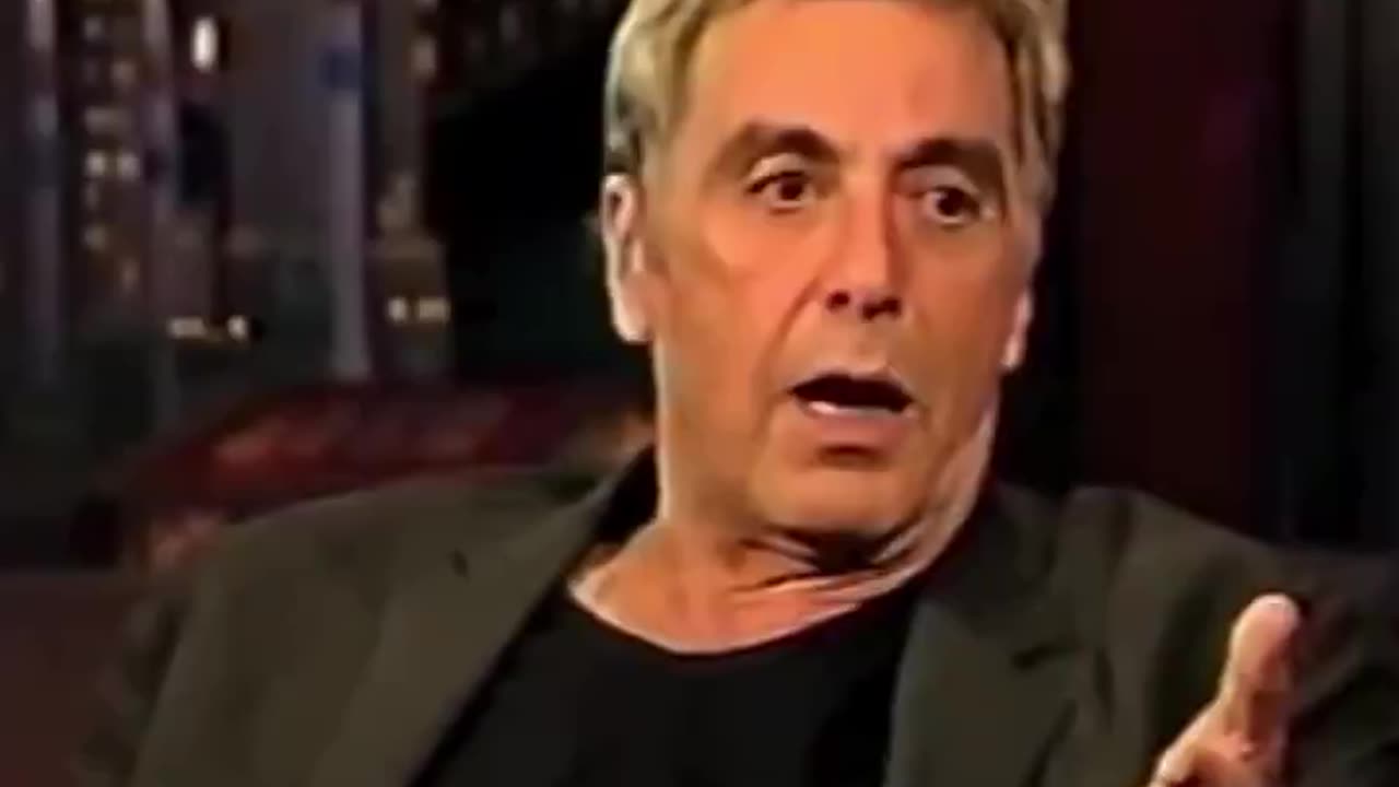 Al Pacino talking about the making of the wedding scene from "Godfather l"