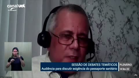 Dr. Bruno Campello no Senado questiona as informações - 14/02/22