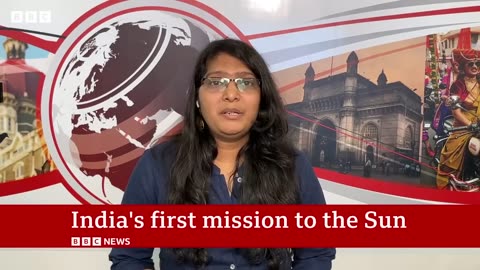 India launches its first mission to the Sun - BBC News