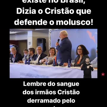 Lula confessando ser Comunistaaaa
