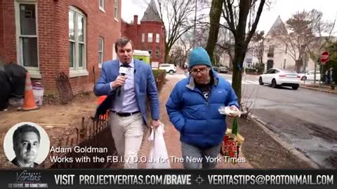 @JamesOKeefeiii confronts @NYTimes Journalist™ Adam Goldman over emails obtained by