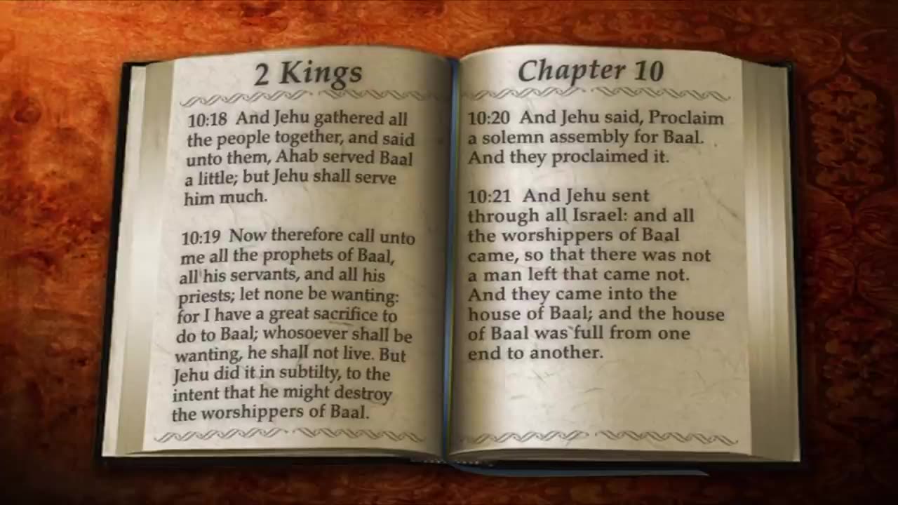 KJV Bible The Book of 2 Kings ｜ Read by Alexander Scourby ｜ AUDIO & TEXT