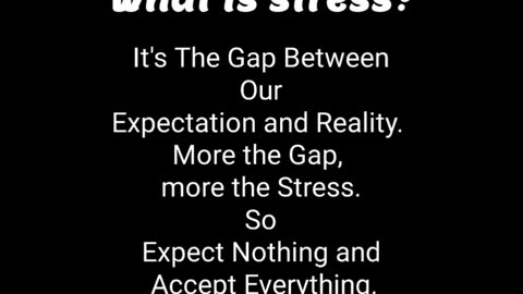 What is Stress ?