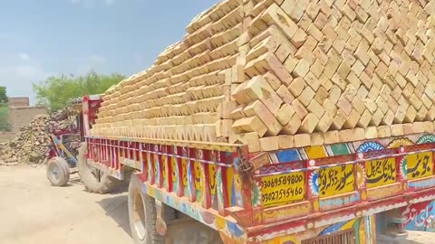 Clay Bricks Loading
