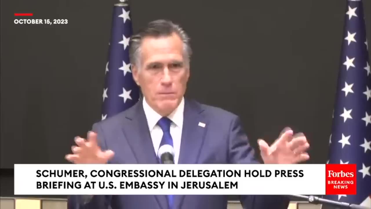 Mitt Romney- Palestinian Civilians 'Are Being Killed Because Of Hamas,' Not Israel