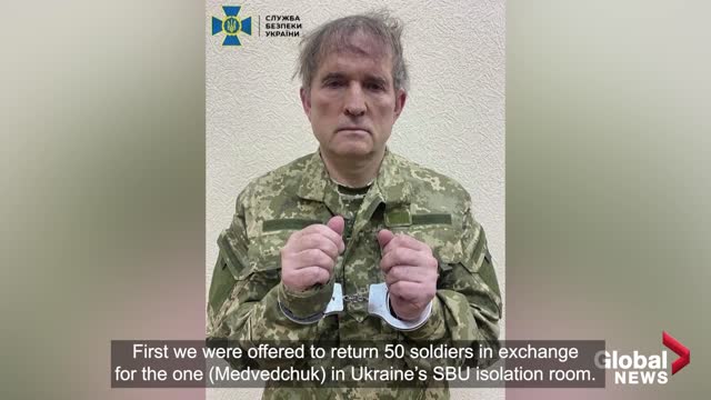 Russia-Ukraine prisoner swap sees Putin ally exchanged for 200 Ukrainian soldiers