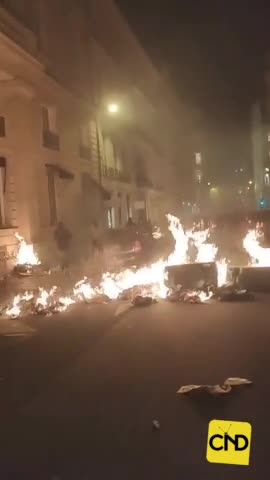 France Is Burning After Macron's Executive Action To Raise The Age Of Retirement