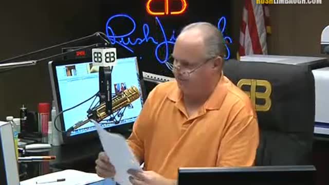 FLASHBACK RUSH - Limbaugh Tells the True Story of Thanksgiving