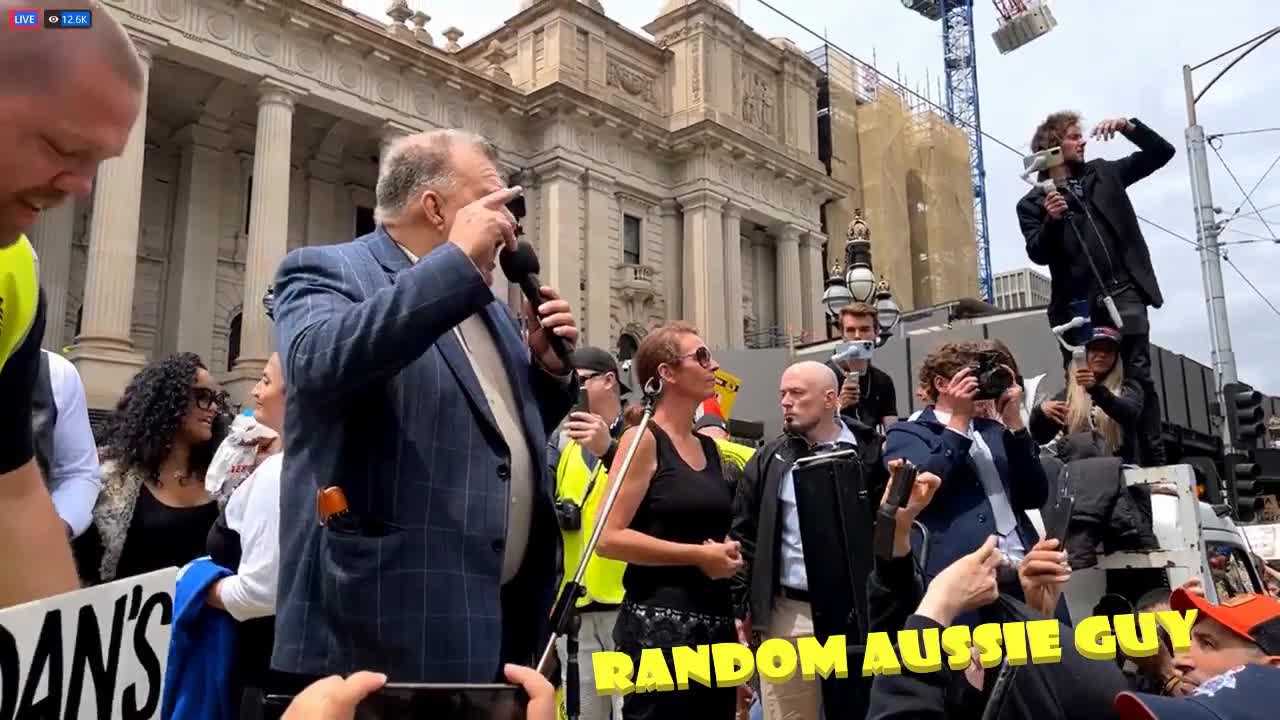 THE AUSSIE TRUMP - CRAIG KELLY INSPIRATIONAL SPEECH MELBOURNE PROTEST