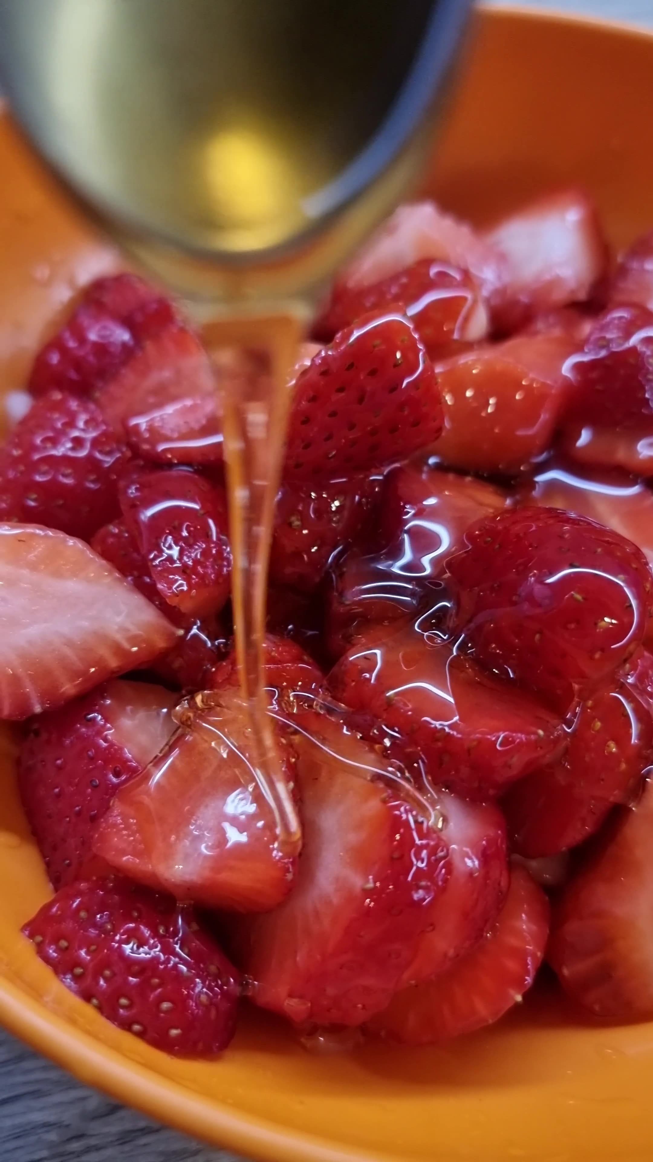 Strawberries from the garden can be a quick dessert
