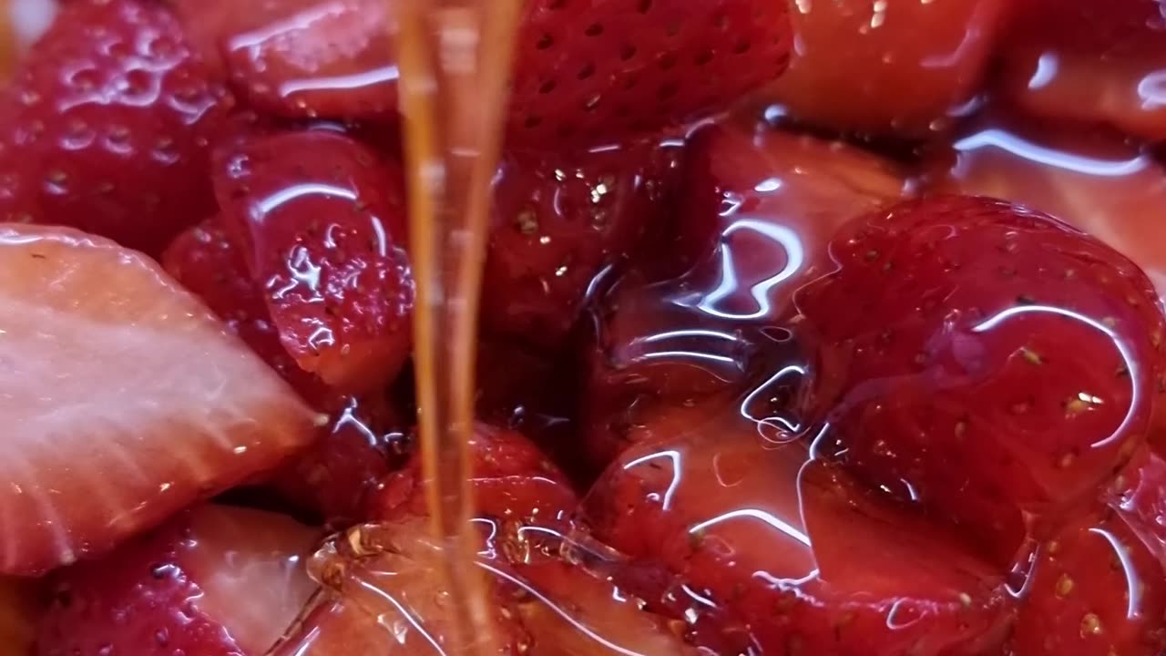 Strawberries from the garden can be a quick dessert