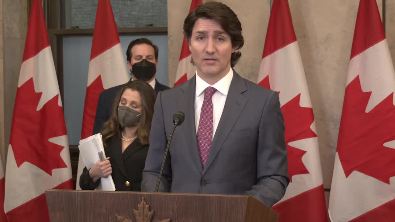 Justin Trudeau – Remarks regarding the Emergencies Act and additional support for Ukraine