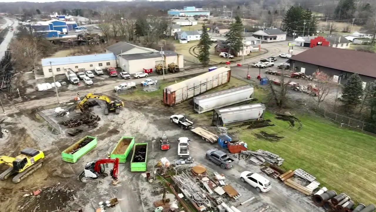 Video shows train explosion in East Palestine, Ohio