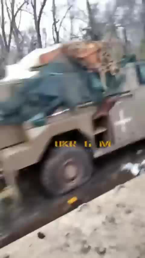 🇺🇦Destroyed Bushmaster armored car of the Ukrainian army🔥