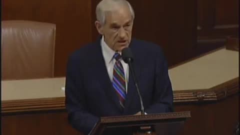 Congressman Ron Paul's Farewell Speech to Congress