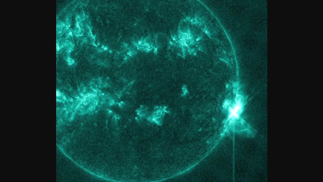 X8.7 STRONG SOLAR FLARE