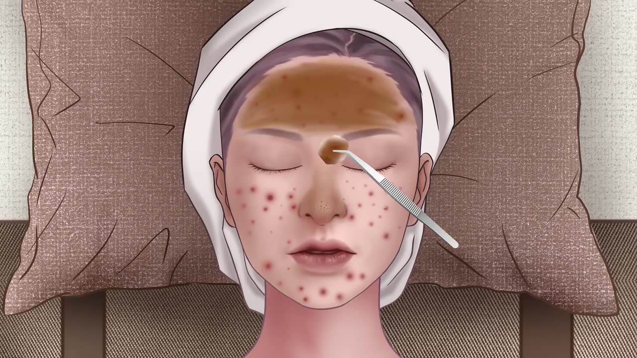 ASMR | Treatment at Home | Skincare ASMR animation