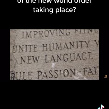 New World Order - The Plan