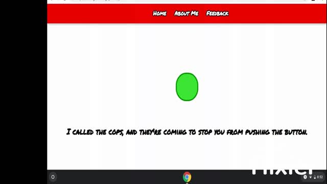 dont press the green button