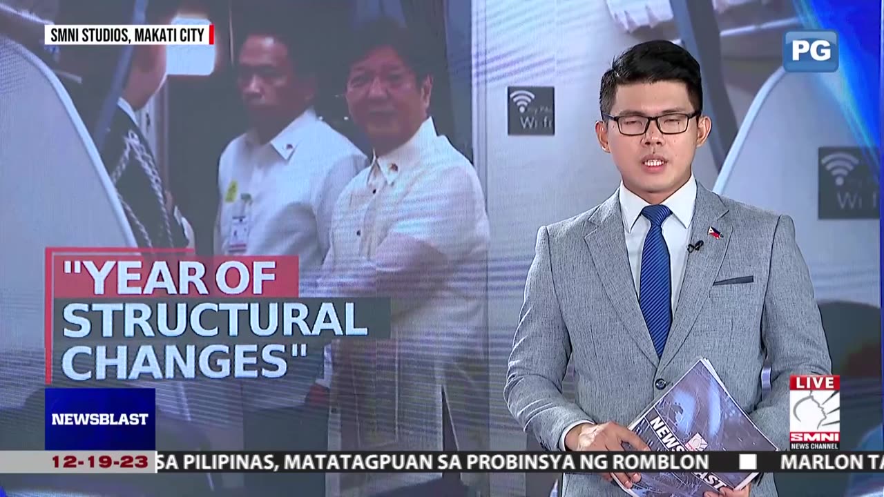 PBBM, inilarawan ang kanyang naging performance sa taong 2023 bilang "Year of Structural Changes"