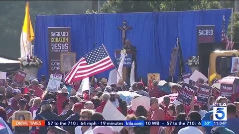 Thousands protest Dodgers' Pride night event