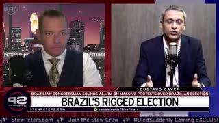 Rigged E.L.E.C.T.I.O.N Brazilian Congressman Sounds Alarm On Massive Protests.