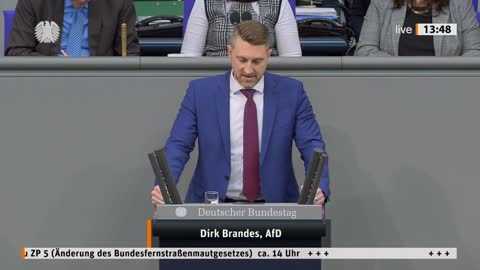 Dirk Brandes Rede vom 24.11.2022 - Änderung des Bundesfernstraßenmautgesetzes