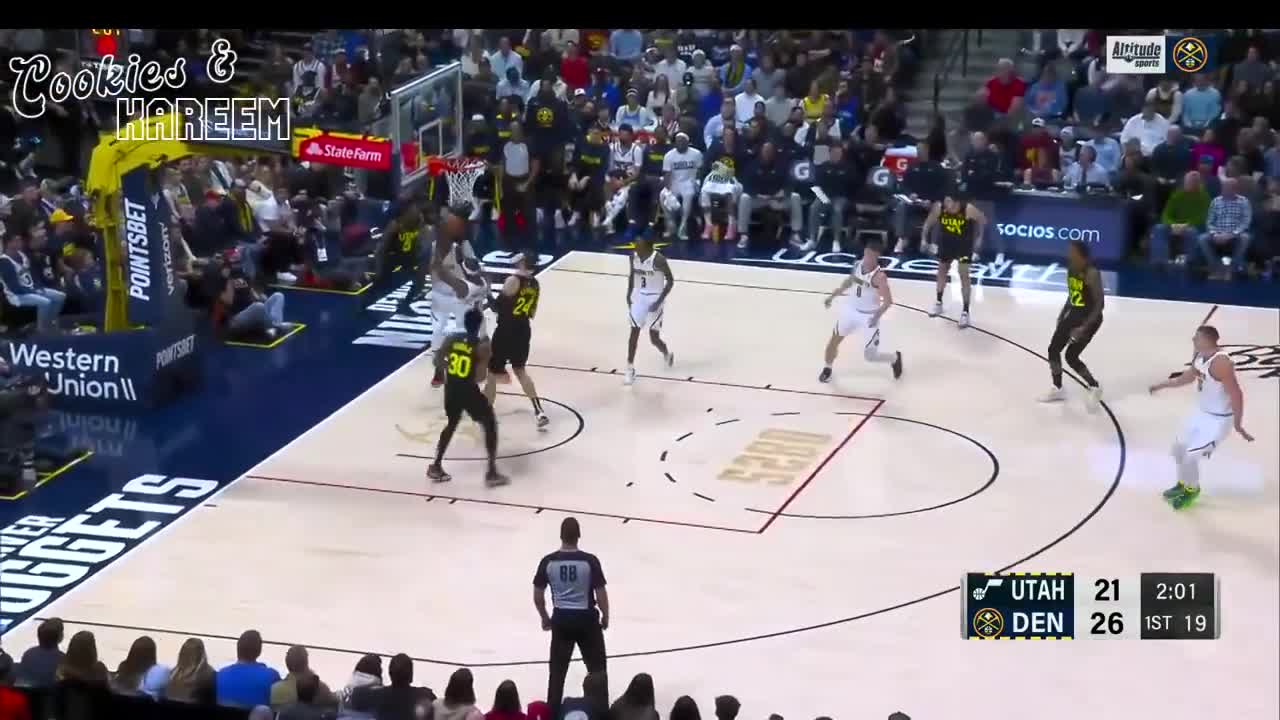 Malik Beasley Highlights Nuggets vs. Jazz 10th Dec 2022