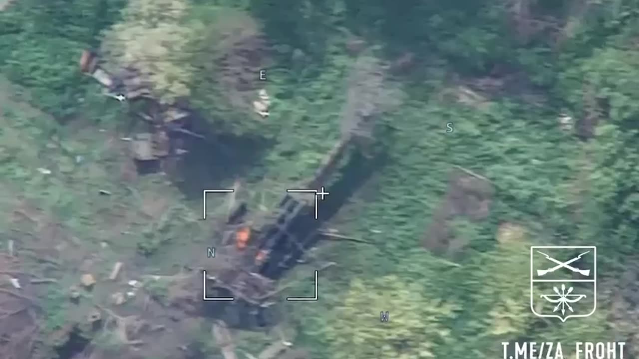 Kamikaze drone Destroyed American M-777 howitzers