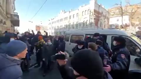 Blatant provocation and attack on law enforcement officers