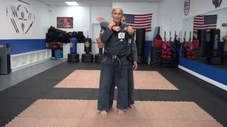 Correcting common errors executing the American Kenpo technique Escape from Death