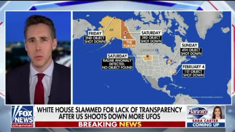 White house slammed for lack of transparency after shoots down more UFOS