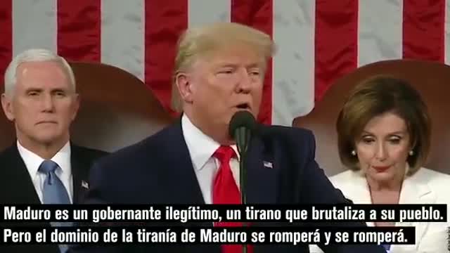 TRUMP UNION: escena CLAVE, no el hipócrita Pelosi. 5/02/20