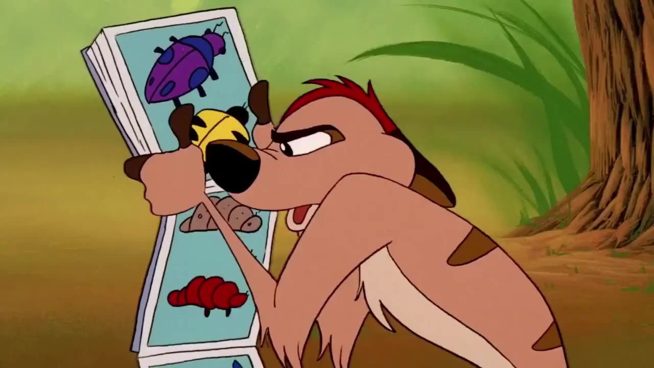 TIMÃO AND PUMBA DRAWING