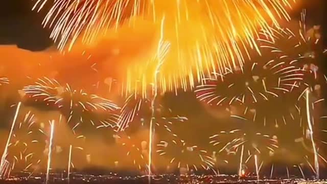 Amazing fireworks